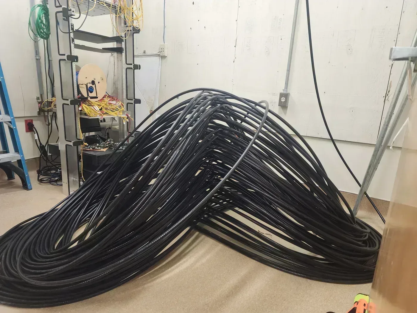 Single mode TerraSPEED fiber backbone in TDR