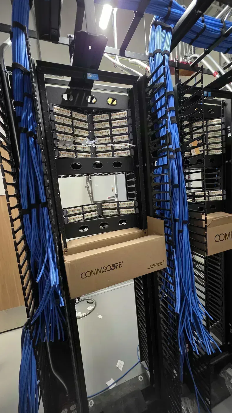Structured Cabling in Oldsmar, project photo 2